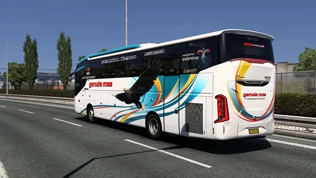 ETS2 – Shohag Scania Multi-Axle (Laksana Shape) ETS2 - Shohag Scania Multi-Axle (Laksana Shape) Rear view