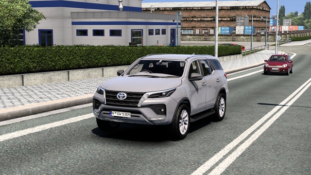 ETS2 1.58 – Toyota Fortuner ETS2 1.58 - Toyota Fortuner Front view