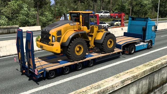 ETS2 1.58 – Volvo Construction AI Traffic Pack