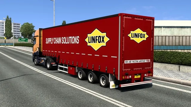 ETS2 – WIKA Curtainsider 40ft Trailer