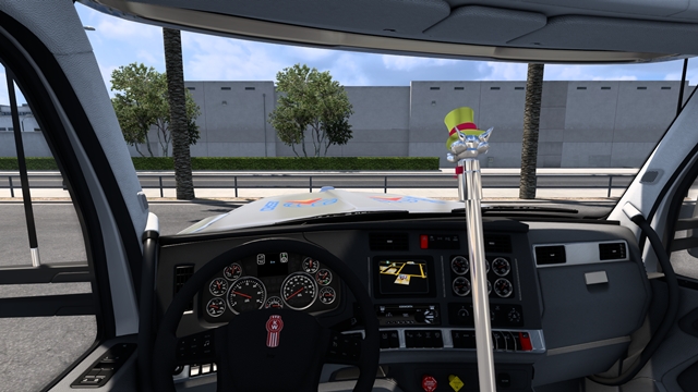 Kenworth W990 Custom Sleeper 76 interior view