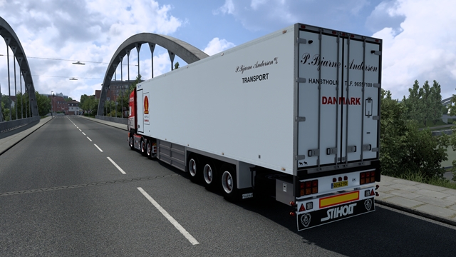 P. Bjarne Andersen Lamberet Trailer