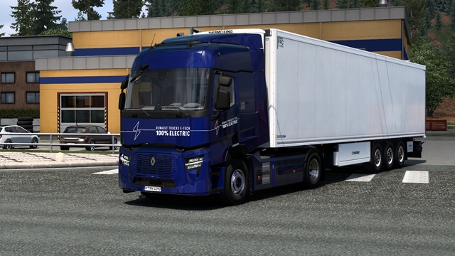 ETS2 Renault E-Tech T Front view