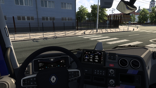 ETS2 Renault E-Tech T interior view