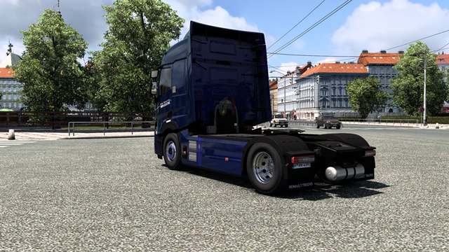 ETS2 Renault E-Tech T Rear view