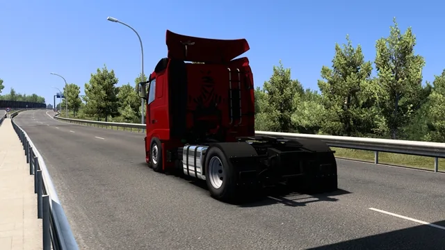 ETS2 1.59 – Volvo FH12 380 Volvo FH12 380 Rear view