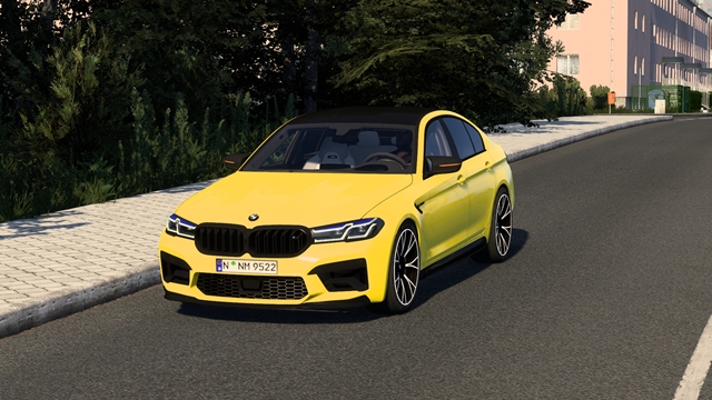 ETS2 BMW M5 Competition 2023 Front view