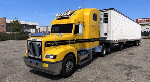 ATS 1.59 Freightliner FLD V2.1 ATS Freightliner FLD Front view