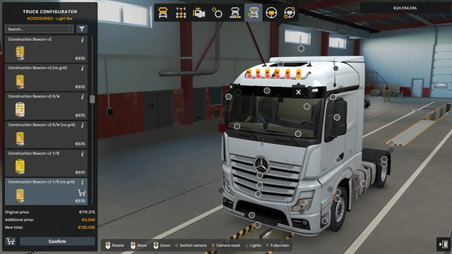 ETS2 Construction Beacon