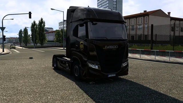 ETS2 1.59 – Iveco S-Way UPS Skin ETS2 1.59 – Iveco S-Way UPS Skin