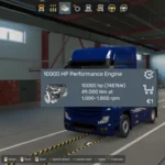 ETS2 10.000 HP Engine for All Trucks