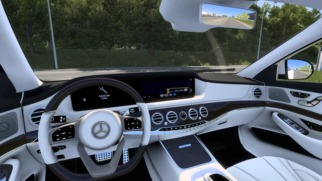 ETS2 1.60 2021 Mercedes-Benz Maybach S 400D V1.1 ETS2 1.60 2021 Mercedes-Benz Maybach S 400D V1.1