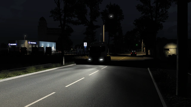 ETS2 1.60 All Trucks for Xenon Headlights ETS2 1.60 All Trucks for Xenon Headlights