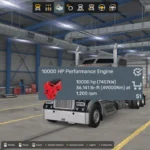 ATS 10.000 HP Engine for All Trucks