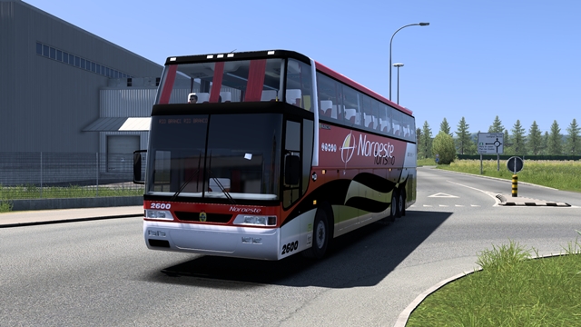 ETS2 1.59 Busscar Jum Buss 400P VLV B12B ETS2 Busscar Jum Buss 400P VLV B12B Front view