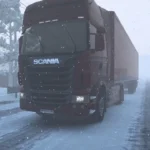 ETS2 1.60 Frosty Winter Weather Mod V10.7