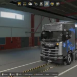 ETS2 1.59 Scania S Middle Lights Blinkers