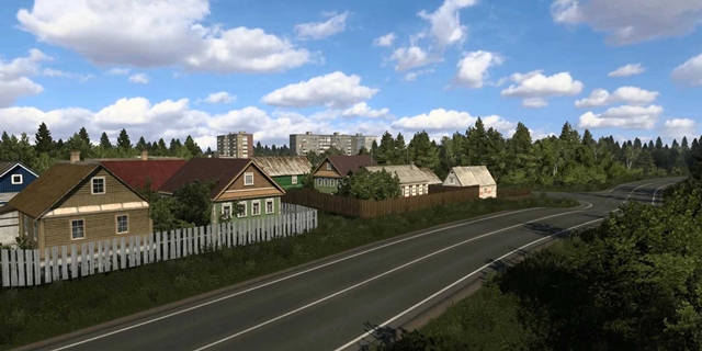 ETS2 1.59 Ural-Sibir Map Road Connection ETS2 Ural-Sibir Map Road Connection