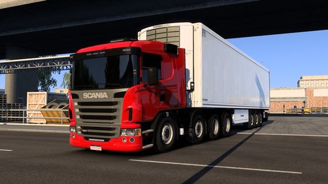 ETS2 1.59 Scania GB 8×2 ETS2 Scania GB 8x2 Front view