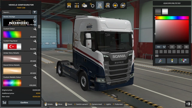 ETS2 1.60 Scania S Nordic Haulage Skin ETS2 1.60 Scania S Nordic Haulage Skin