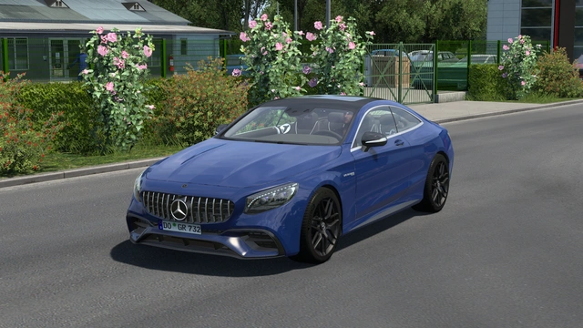 ETS2 1.60 2021 Mercedes-Benz AMG S63 Coupe V3.4