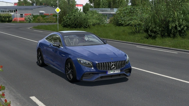 ETS2 1.60 2021 Mercedes-Benz AMG S63 Coupe V3.4