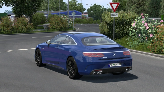 ETS2 1.60 2021 Mercedes-Benz AMG S63 Coupe V3.4