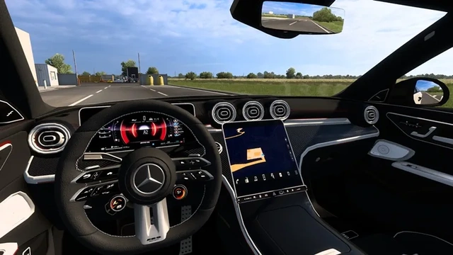 ETS2 1.60 2024 Mercedes-Benz C-Class AMG C 43 V1.5 ETS2 1.60 2024 Mercedes-Benz C-Class AMG C 43 V1.5