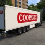 ETS2 1.60 8K Coopavel Krone Cool Liner Skin