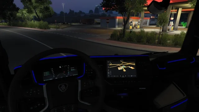 ETS2 1.60 Ambient Lights Lighting