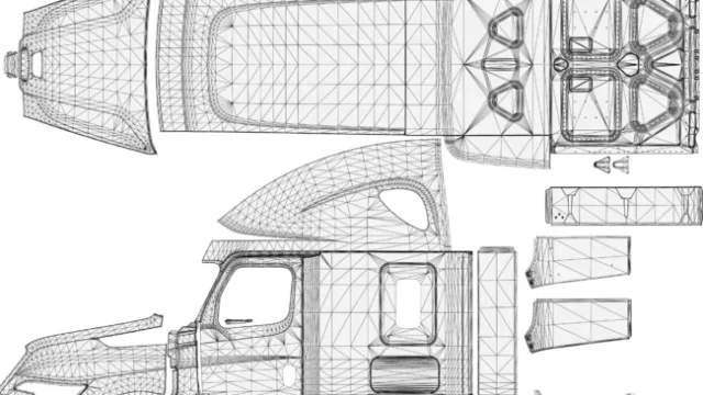 ATS Truck Templates for Creating Custom Paint Jobs