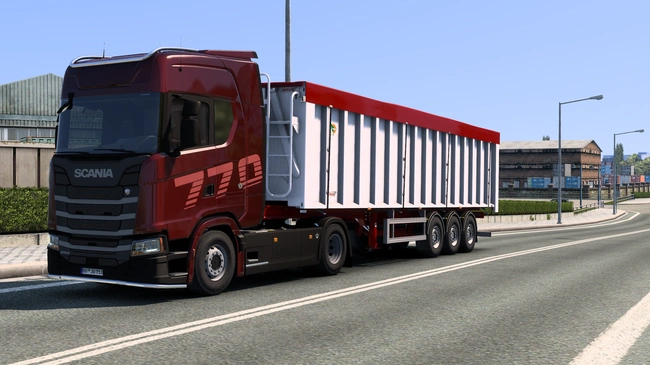 ETS2 1.60 Benalu C34 2005 Tipper Trailer ETS2 1.60 Benalu C34 2005 Tipper Trailer