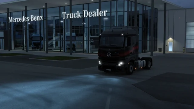 ETS2 1.60 Blue Headlights