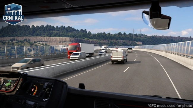 ETS2 1.60 Crni Kal 1.1 (Koper + A1 Rework)