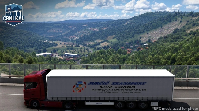 ETS2 1.60 Crni Kal 1.1 (Koper + A1 Rework)