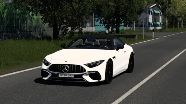 ETS2 1.60 2023 Mercedes-Benz SL63 AMG V2.4