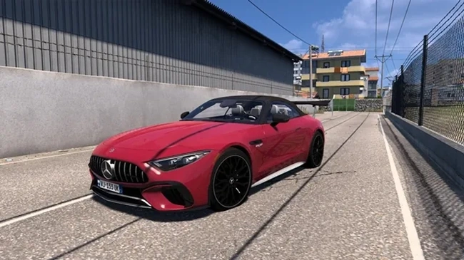 ETS2 1.60 2023 Mercedes-Benz SL63 AMG V2.4 ETS2 1.60 2023 Mercedes-Benz SL63 AMG V2.4