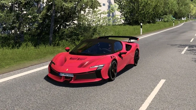 ETS2 1.60 Ferrari SF90xx Stradale 2024 V1.5 ETS2 1.60 Ferrari SF90xx Stradale 2024 V1.5