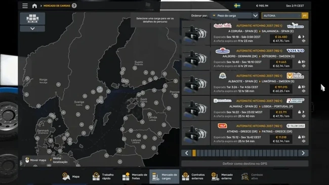 ETS2 1.61 Automatic Hitching Jost ETS2 1.61 Automatic Hitching Jost