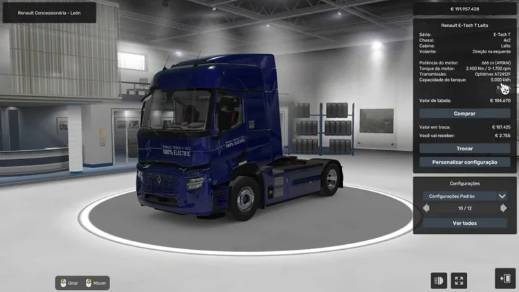 ETS2 1.60 Battery 5000 KWH