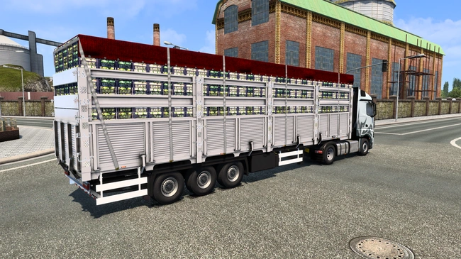 ETS2 1.60 Custom Vegetables Trailer