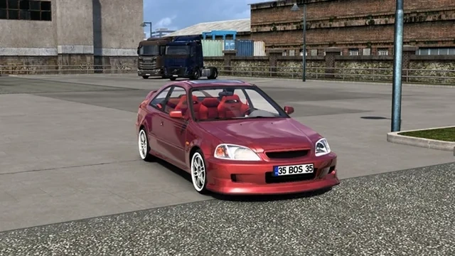 ETS2 1.60 Honda Civic SI ETS2 1.60 Honda Civic SI