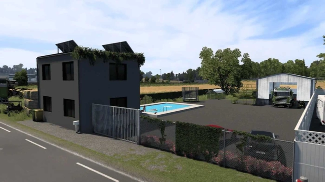 ETS2 1.60 House in Paluel ETS2 1.60 House in Paluel