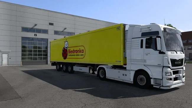 ETS2 1.61 Krone Cool Liner Biedronka Skin
