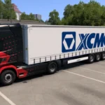 ETS2 1.61 Krone Profi Liner 8K XCMG XCA4000 Skin