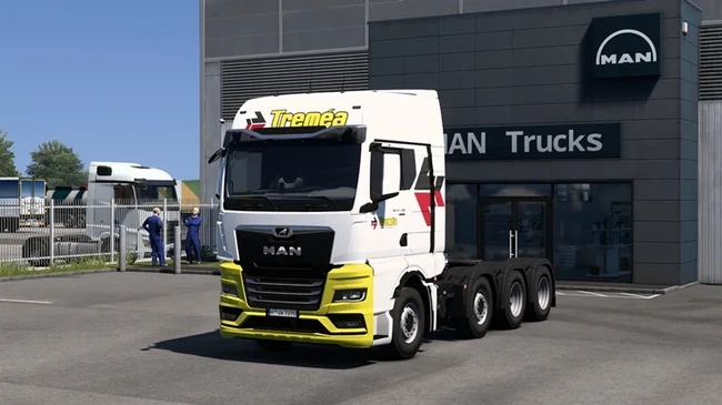 ETS2 1.61 MAN TG3 TGX Tremea Skin ETS2 1.61 MAN TG3 TGX Tremea Skin