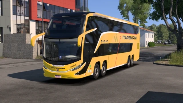 ETS2 1.60 Marcopolo G8 1800 DD 8×2 Scania