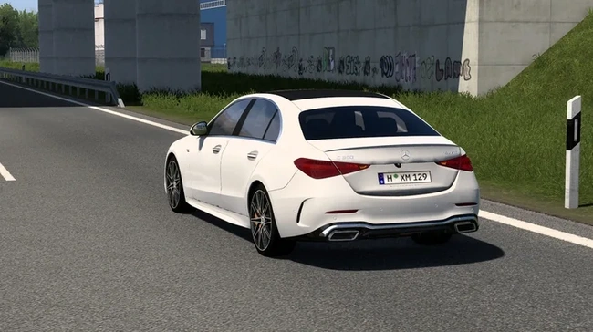 ETS2 1.60 Mercedes-Benz C300 4Matic (W206) V1.3 ETS2 1.60 Mercedes-Benz C300 4Matic (W206) V1.3