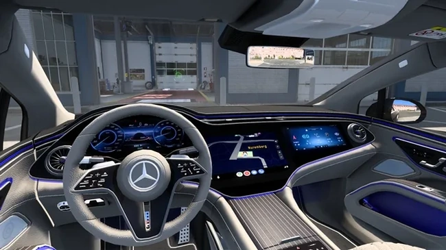 ETS2 1.60 Mercedes-Benz EQS 580 4Matic 2022 ETS2 1.60 Mercedes-Benz EQS 580 4Matic 2022