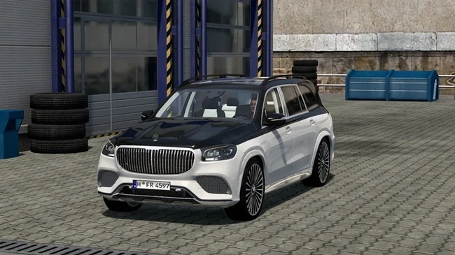 ETS2 1.60 Mercedes-Benz GLS Maybach 2023 V2.0 ETS2 1.60 Mercedes-Benz GLS Maybach 2023 V2.0